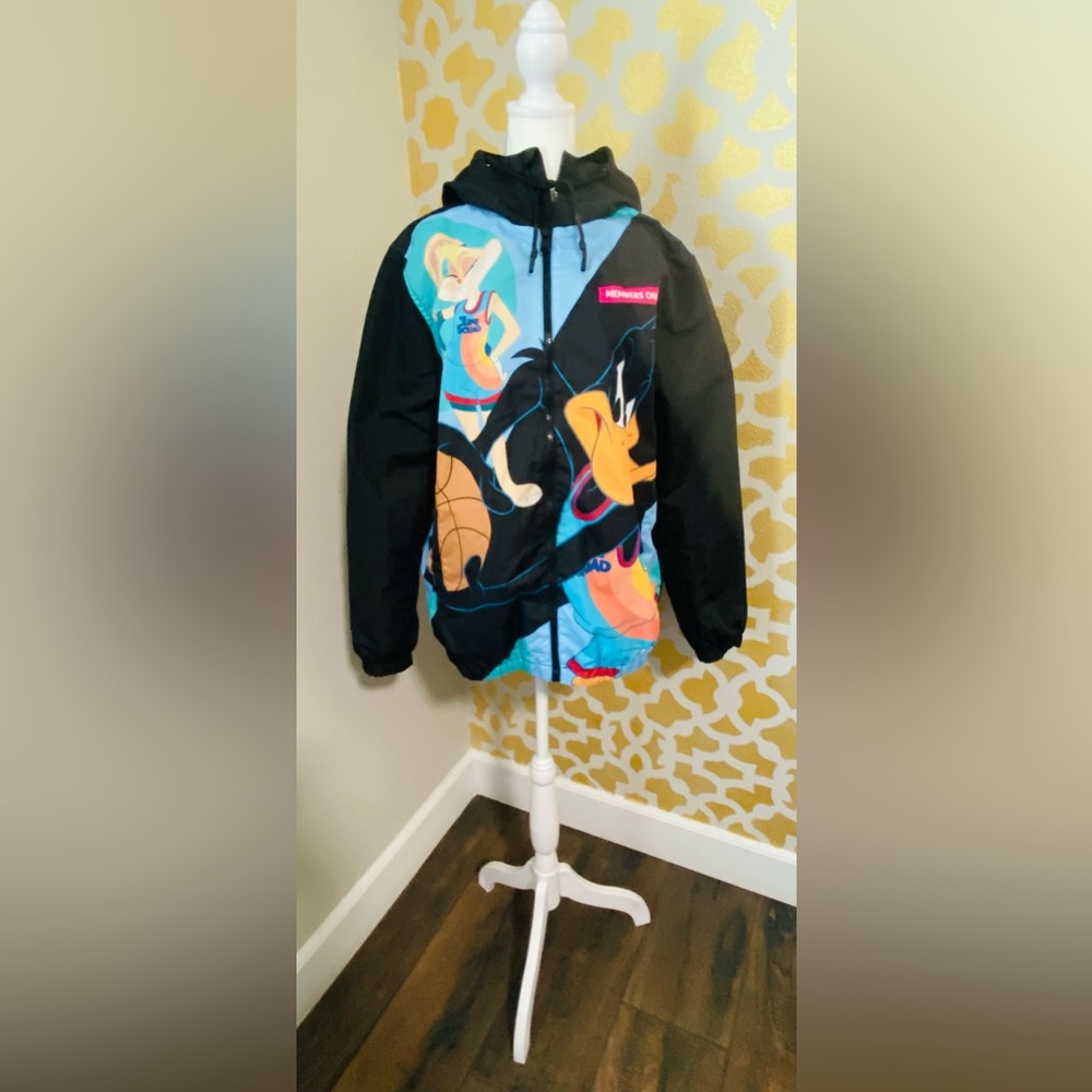 ‼️Space Jam A New Legacy Looney Tunes Members Only Windbreaker Jacket Size M